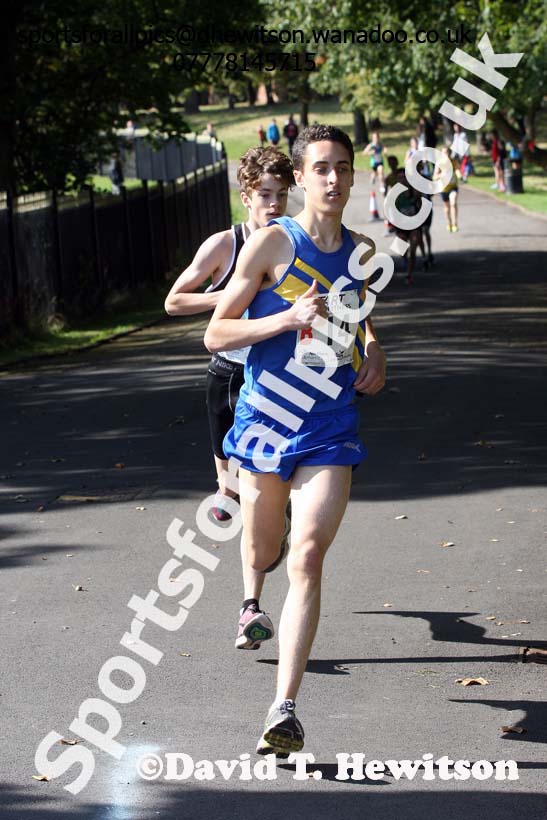 Mens under-17s, Northern Road Relays, Blackpool. Photo: David T. Hewitson/Sports for All Pics